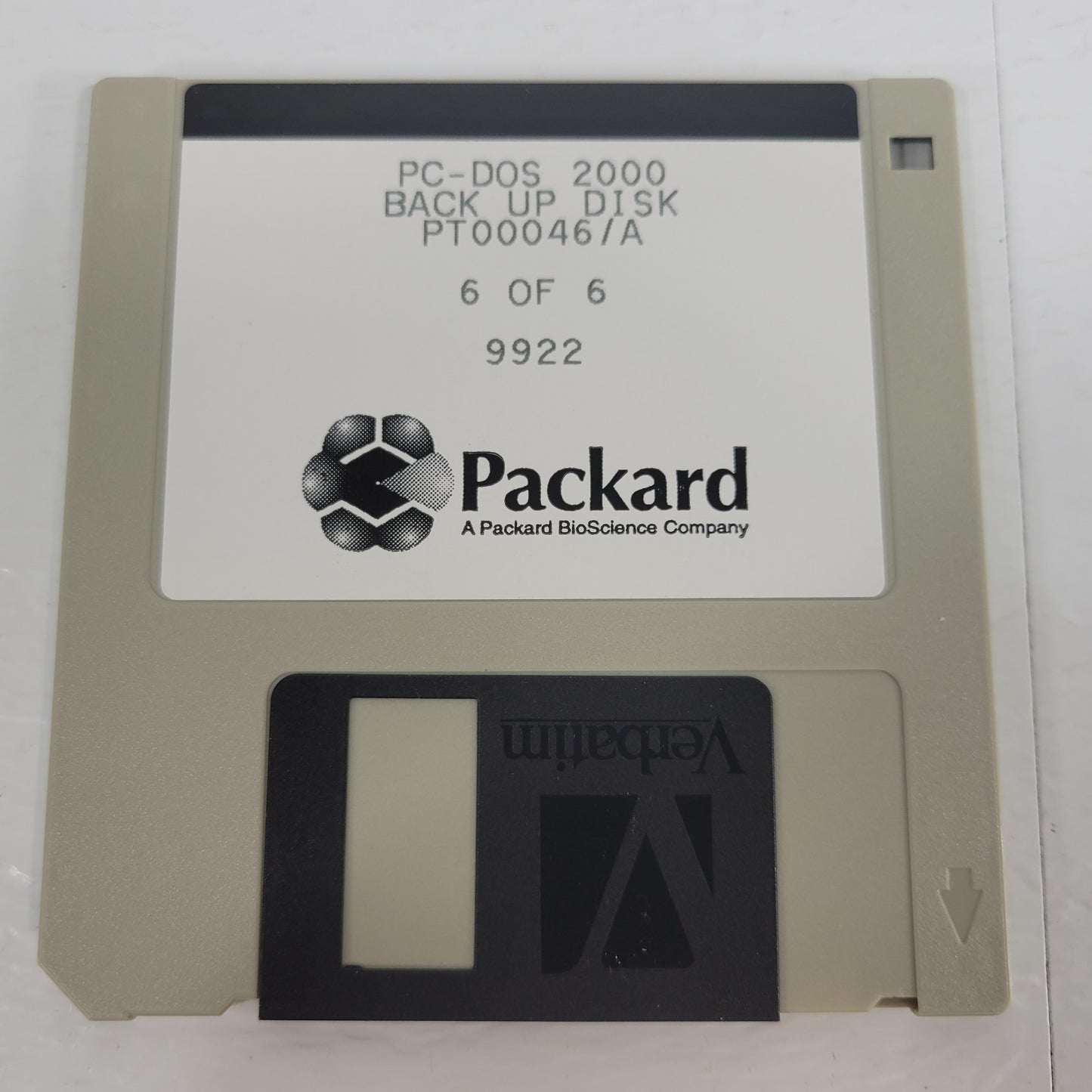 Packard Tri-Carb A 2100TR Install Software Master Disk Backup Disk Floppy Disks