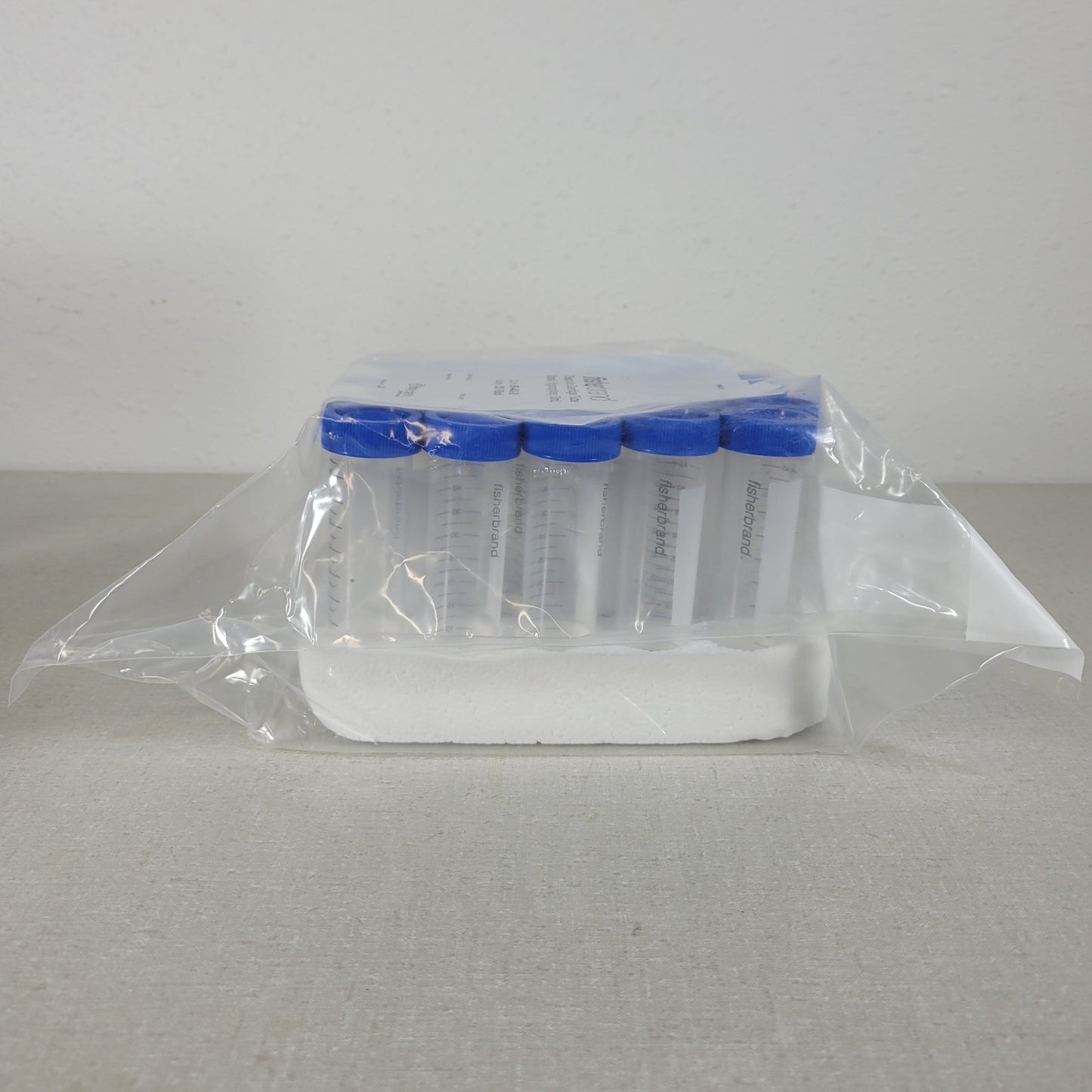 25-Pack FisherBrand 50mL Disposable Centrifuge Tube 06-443-20 Polypropylene