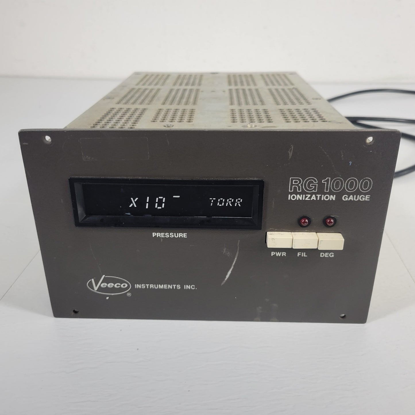 Veeco Instruments RG1000 Ionization Gauge Power Supply Controller High Vacuum