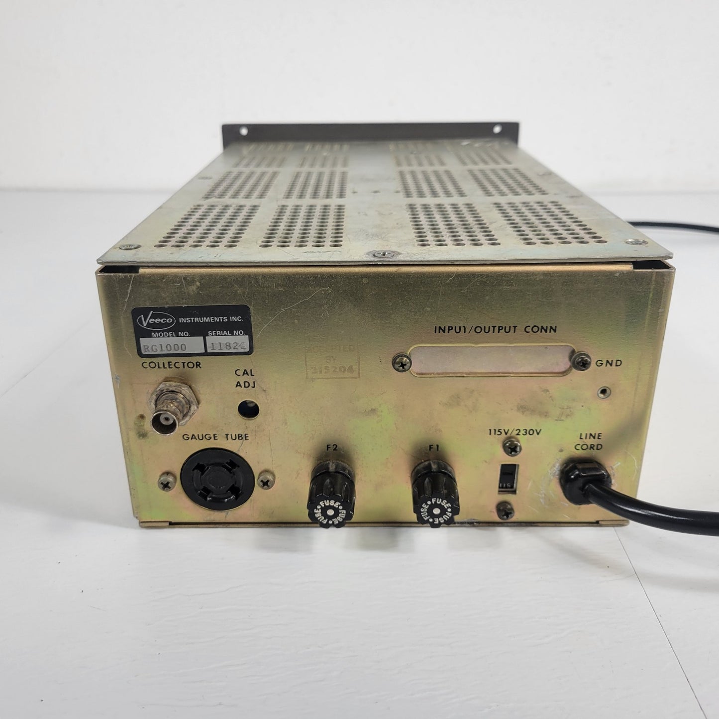 Veeco Instruments RG1000 Ionization Gauge Power Supply Controller High Vacuum