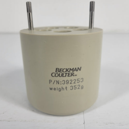 Beckman Coulter 392253 Swinging Bucket Centrifuge Rotor Adapter 352 Grams
