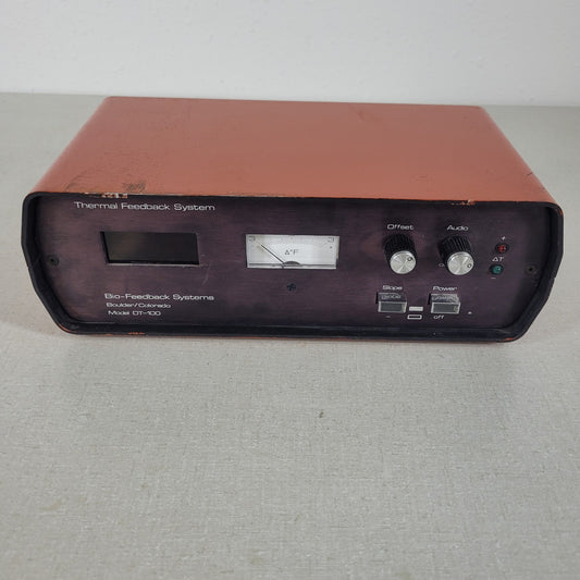 Thermal Feedback System DT-100 Bio-Feedback Systems made in Boulder CO