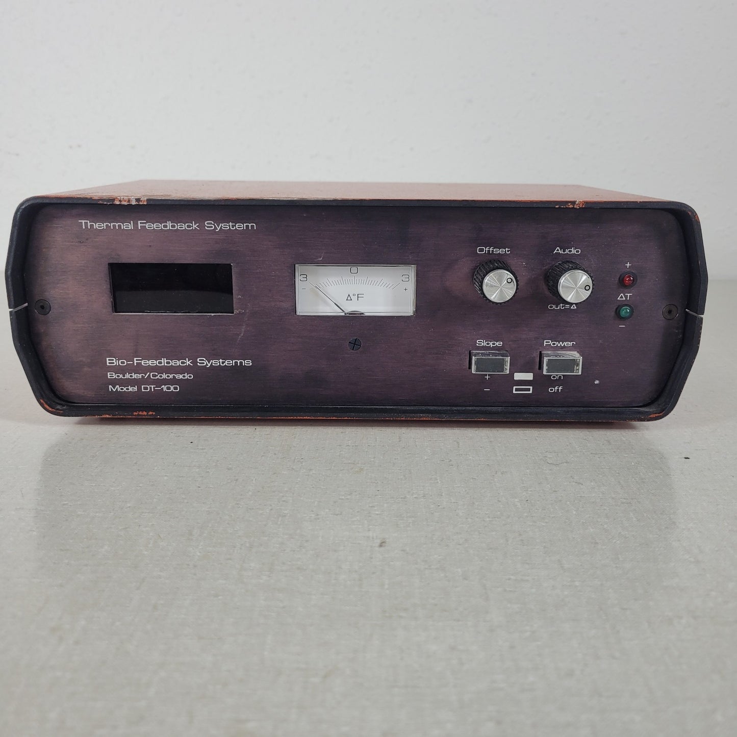 Thermal Feedback System DT-100 Bio-Feedback Systems made in Boulder CO