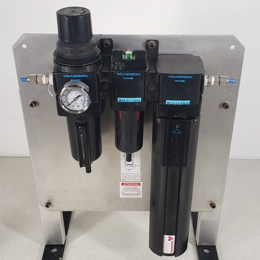 Wilkerson B28-03FHG0 M18-03-CG00 MSD-03-KB2D Compressed Air Filtration System