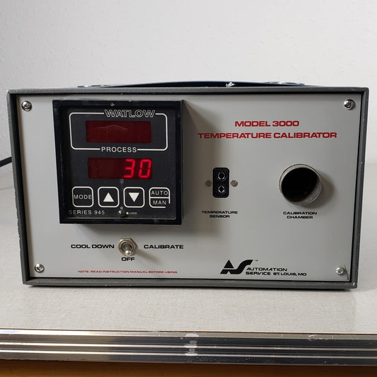 Automation Service Temperature Calibrator 3000 945 Watlow Cooldown