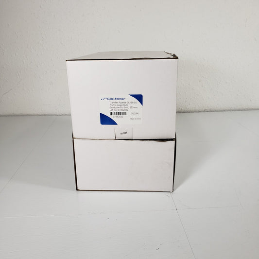 Cole-Parmer Transfer Pipette 06226-01 7.5mL Large Bulb Graduated To 3mL 155mm
