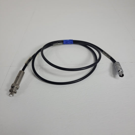One Female Lemo Connecter and Coaxial Connector - RG58 2267 Coaxial Cable 4' 3"