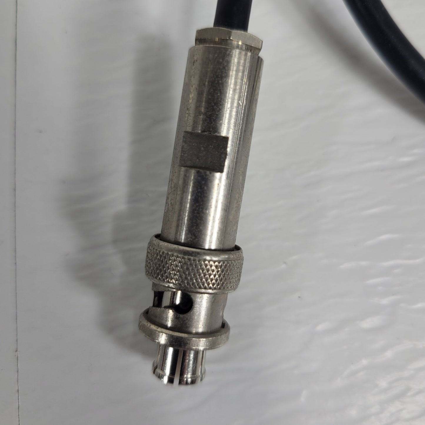 One Female Lemo Connecter and Coaxial Connector - RG58 2267 Coaxial Cable 4' 3"