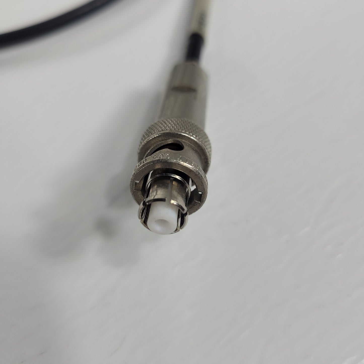 One Female Lemo Connecter and Coaxial Connector - RG58 2267 Coaxial Cable 4' 3"