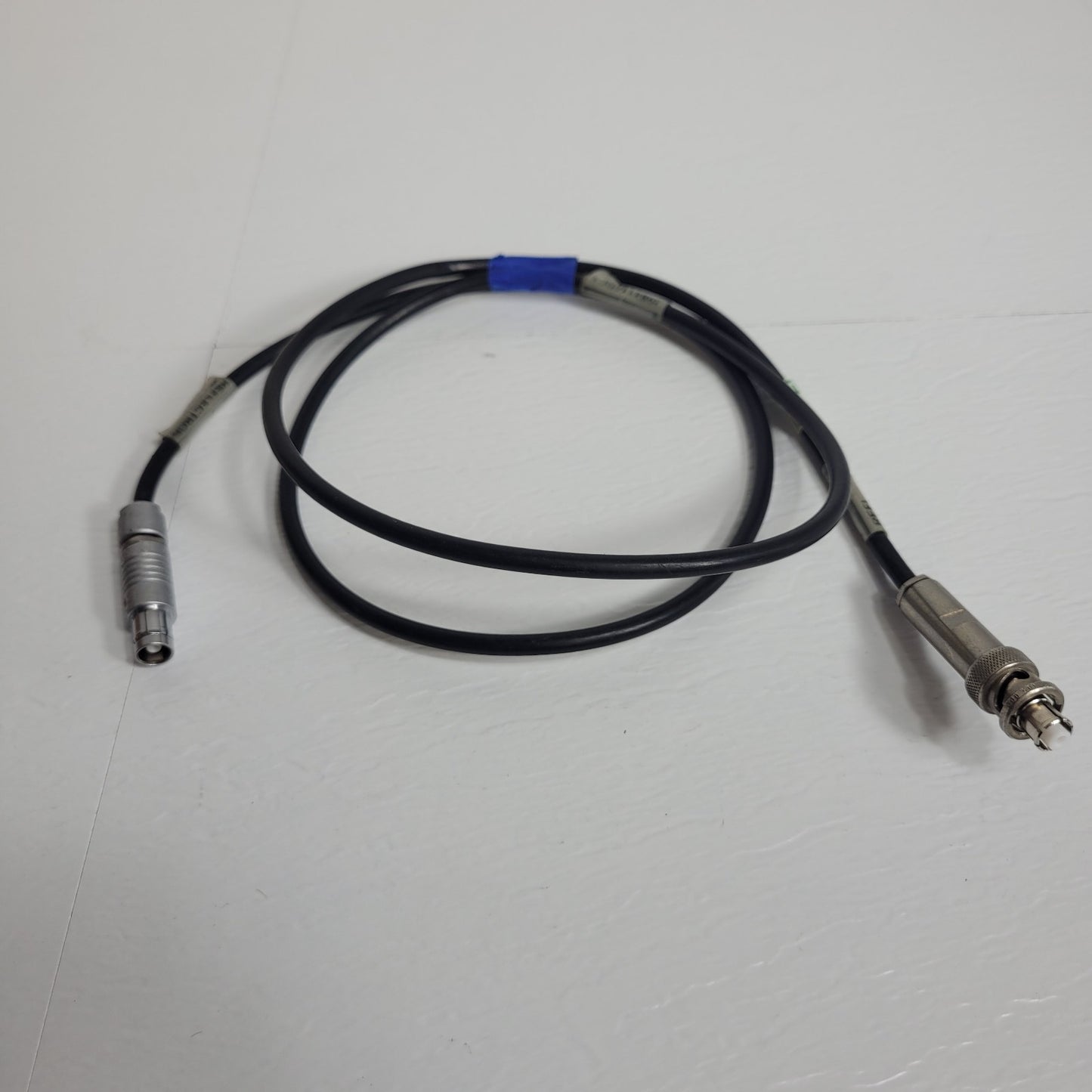 One Female Lemo Connecter and Coaxial Connector - RG58 2267 Coaxial Cable 4' 3"