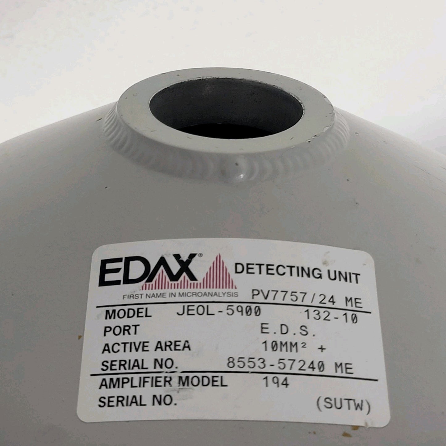 EDAX JEOL-5900 PV7757/24 ME Energy Dispersive Spectroscopy EDS SEM