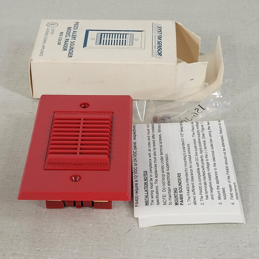 System Sensor PA400R Remote LED Annuciator 783883000700 Honeywell Red