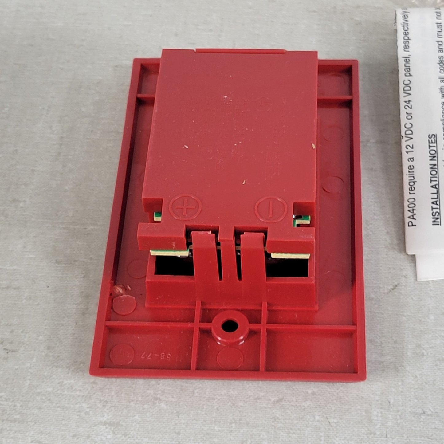 System Sensor PA400R Remote LED Annuciator 783883000700 Honeywell Red