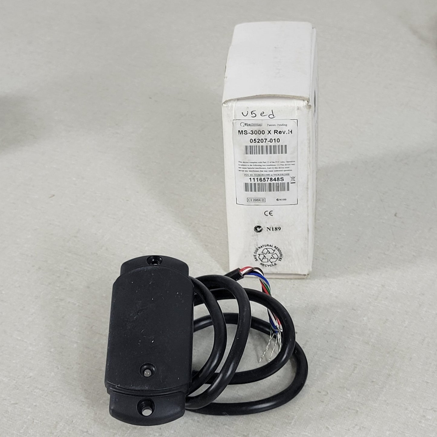 Keri MS-3000X Rev H MicroStar Proximity Reader Standard Audio Tone ID Card