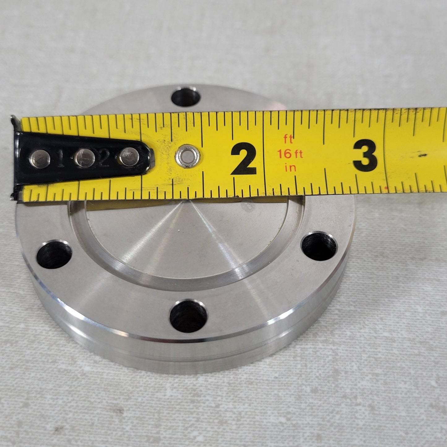 2.75" CF DN35CF Conflat Blank Flange High Vacuum Stainless Steel Knife Edge