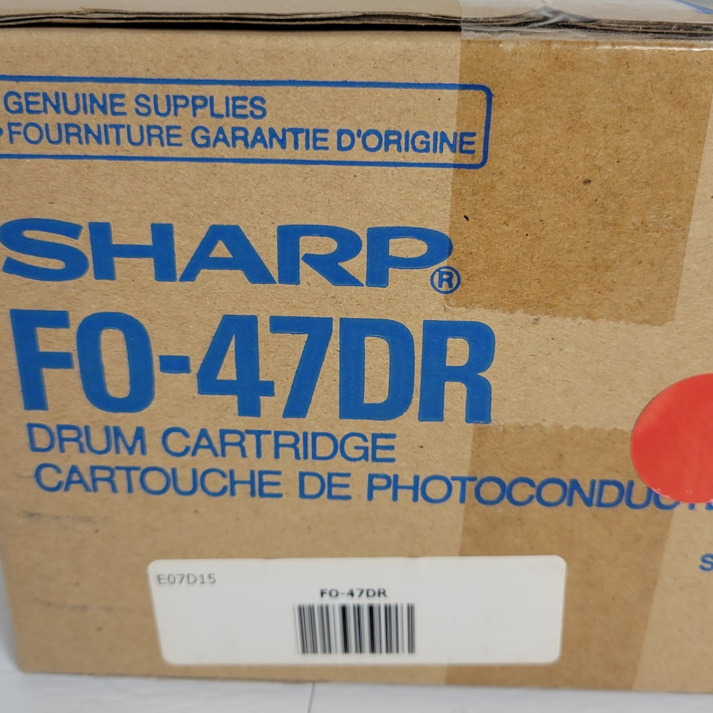 Sharp FO-47DR Black Laser Toner Drum Cartridge