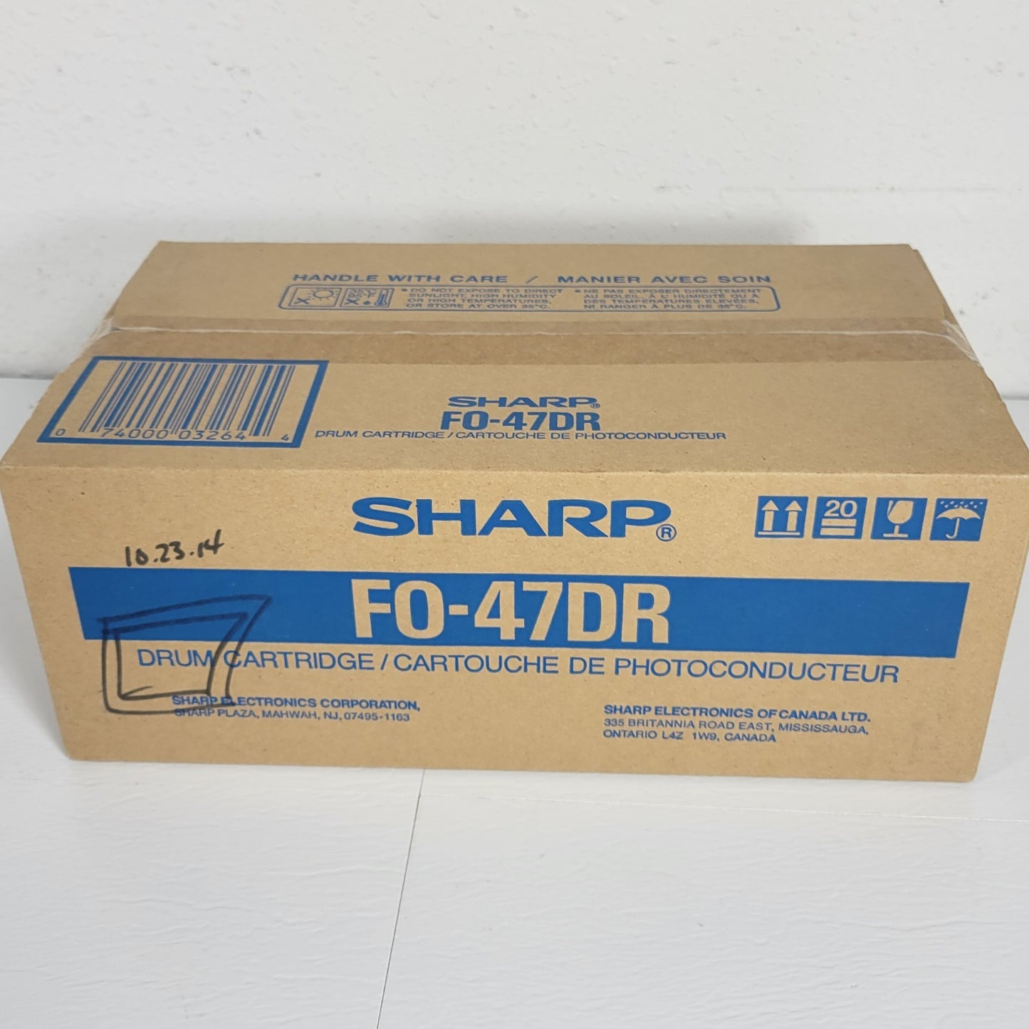 Sharp FO-47DR Black Laser Toner Drum Cartridge
