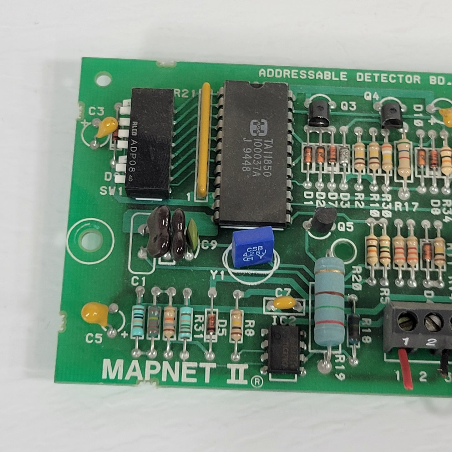 Simplex Mapnet II Fire Alarm 562- J 0595 Rev D Addressable Detector Circuit