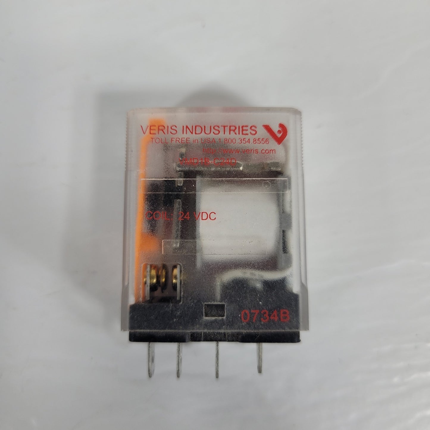 Veris Industries VMD1B-C24D Electronic Relay Switch 24VDC 20A 120VAC