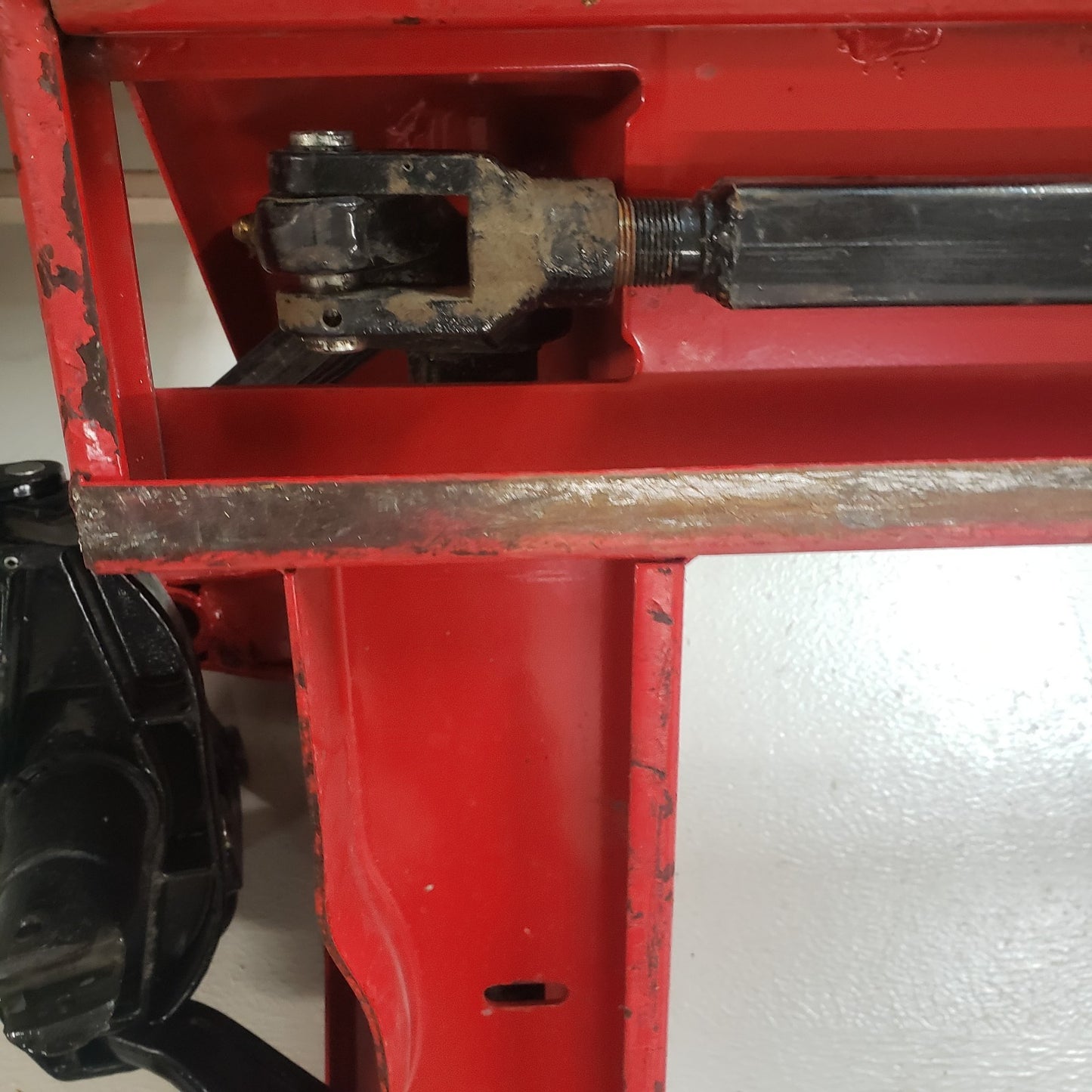PARTS FOR Dayton 4YX97 97-37 Pallet Jack Forks With Wheel And Hydraulic Sub Assy
