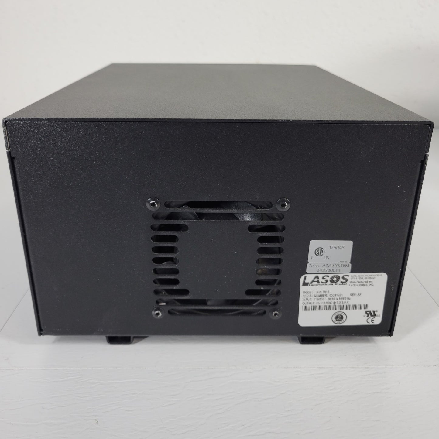 Lasos LGK 7812 ML4 Argon Laser 450-530nm Wave Length With LGN 7812 Power Supply