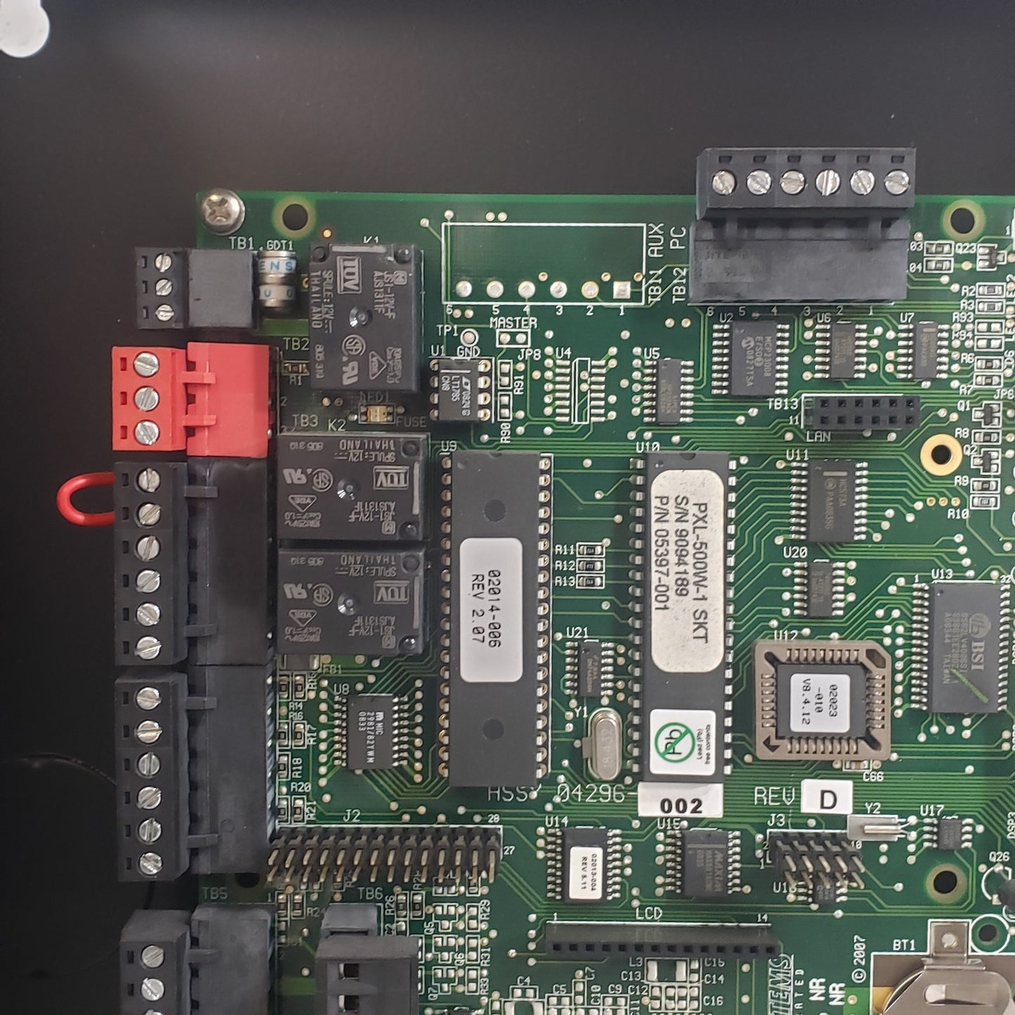 Keri PXL-5XX NR LC-5XX Door Access Control Board with Enclosure No Lock On Box