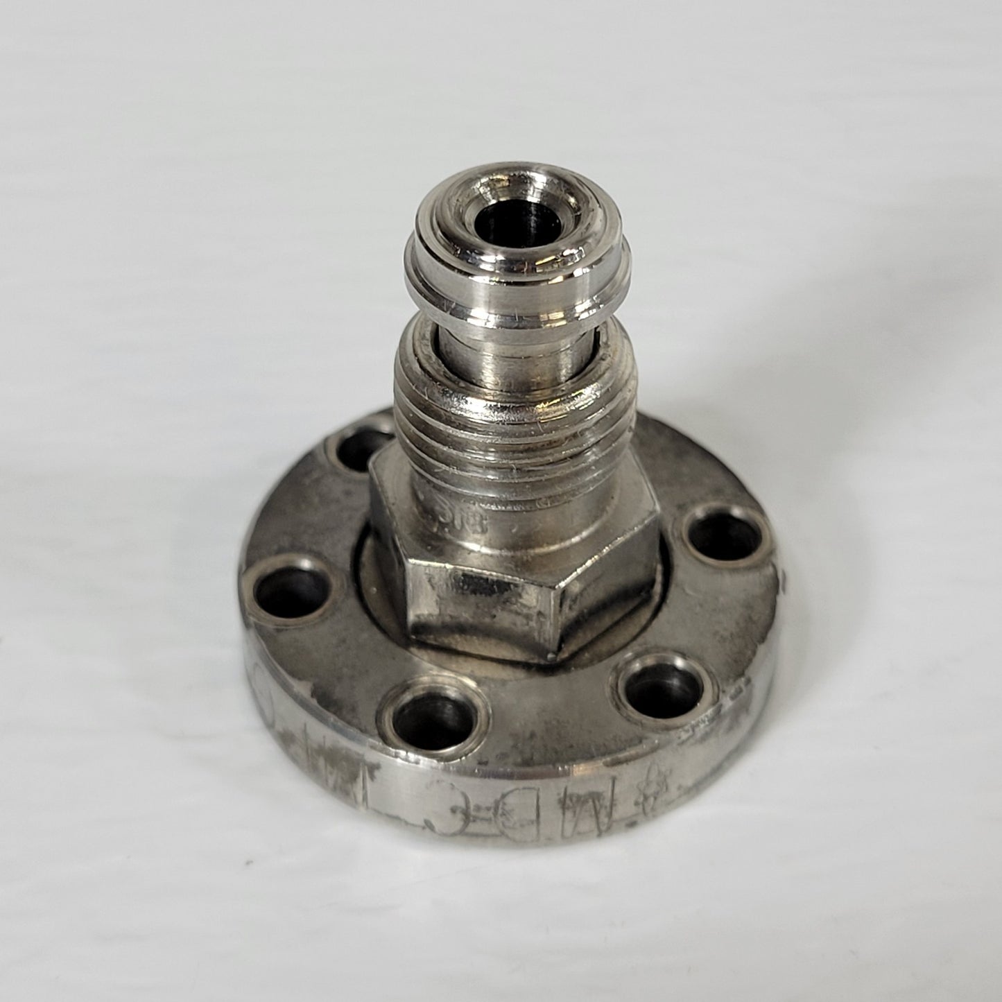 MDC 1.33" CF Conflat DN16CF To 1/4" Male VCR Adjustable Adapter High Vacuum SS