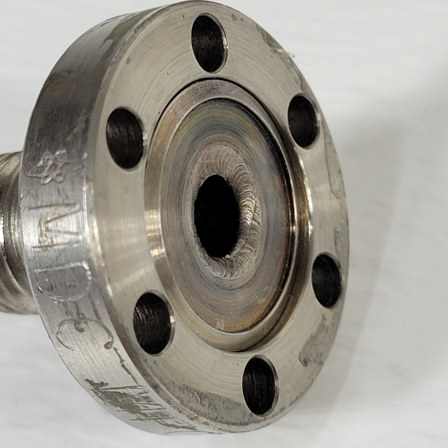 MDC 1.33" CF Conflat DN16CF To 1/4" Male VCR Adjustable Adapter High Vacuum SS