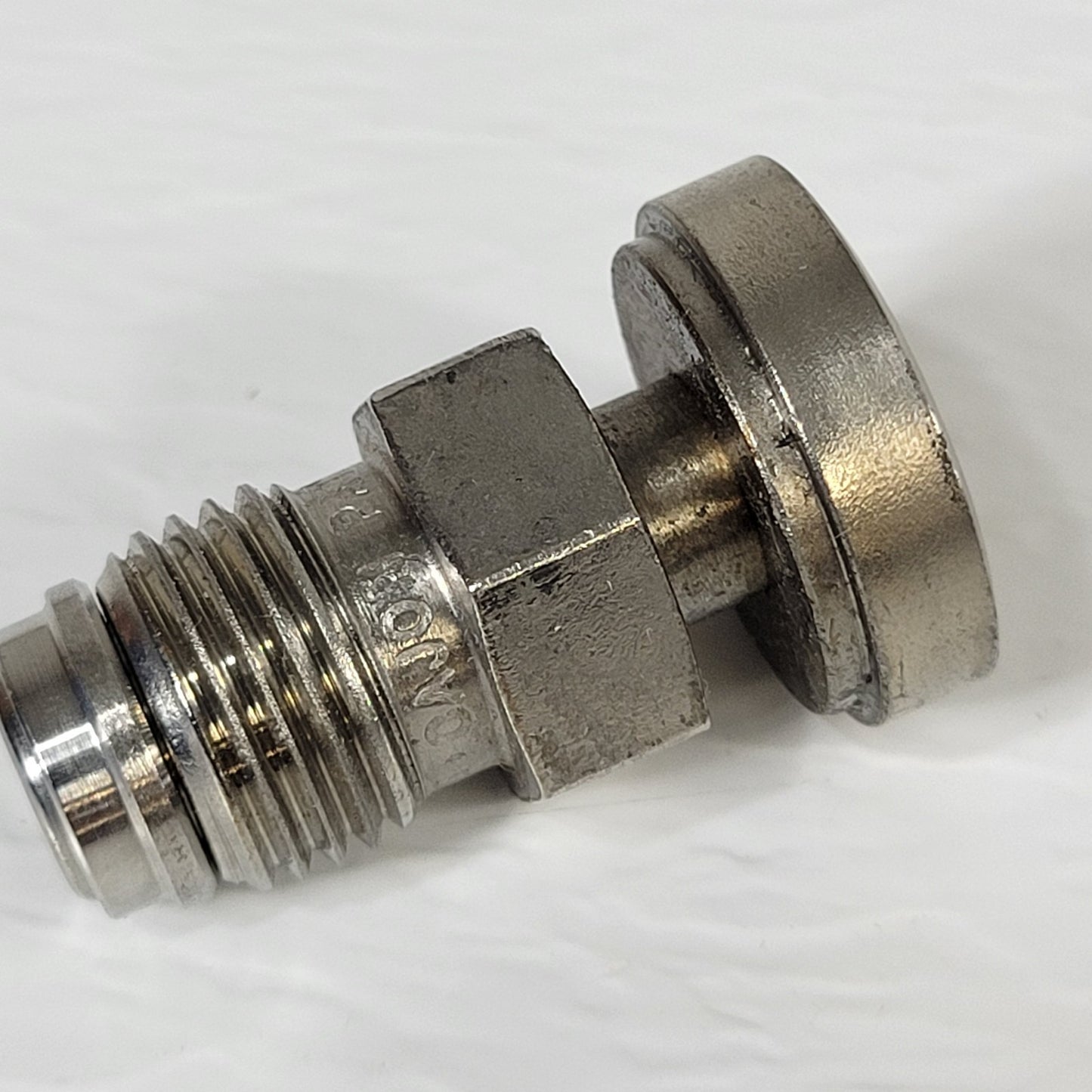 MDC 1.33" CF Conflat DN16CF To 1/4" Male VCR Adjustable Adapter High Vacuum SS