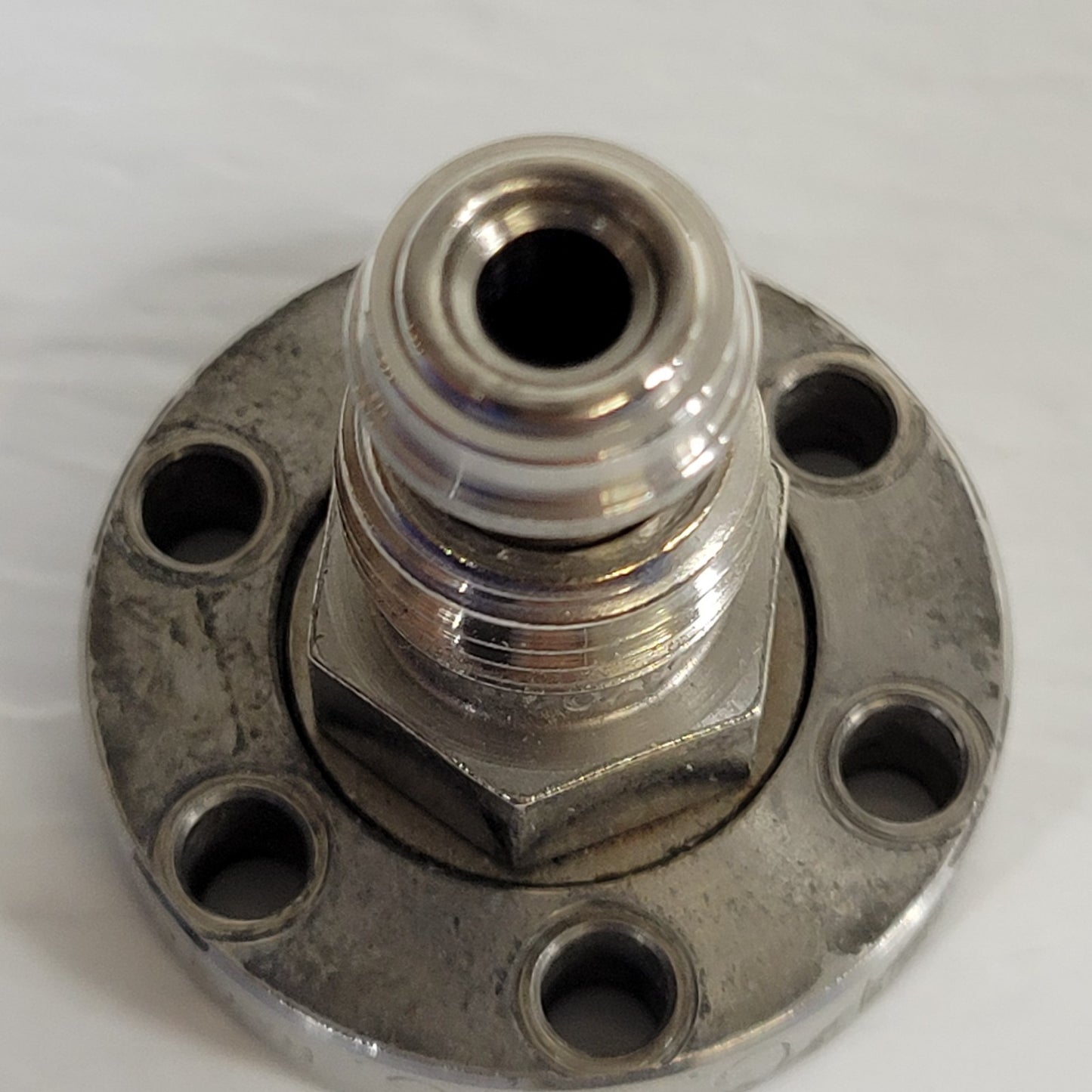 MDC 1.33" CF Conflat DN16CF To 1/4" Male VCR Adjustable Adapter High Vacuum SS