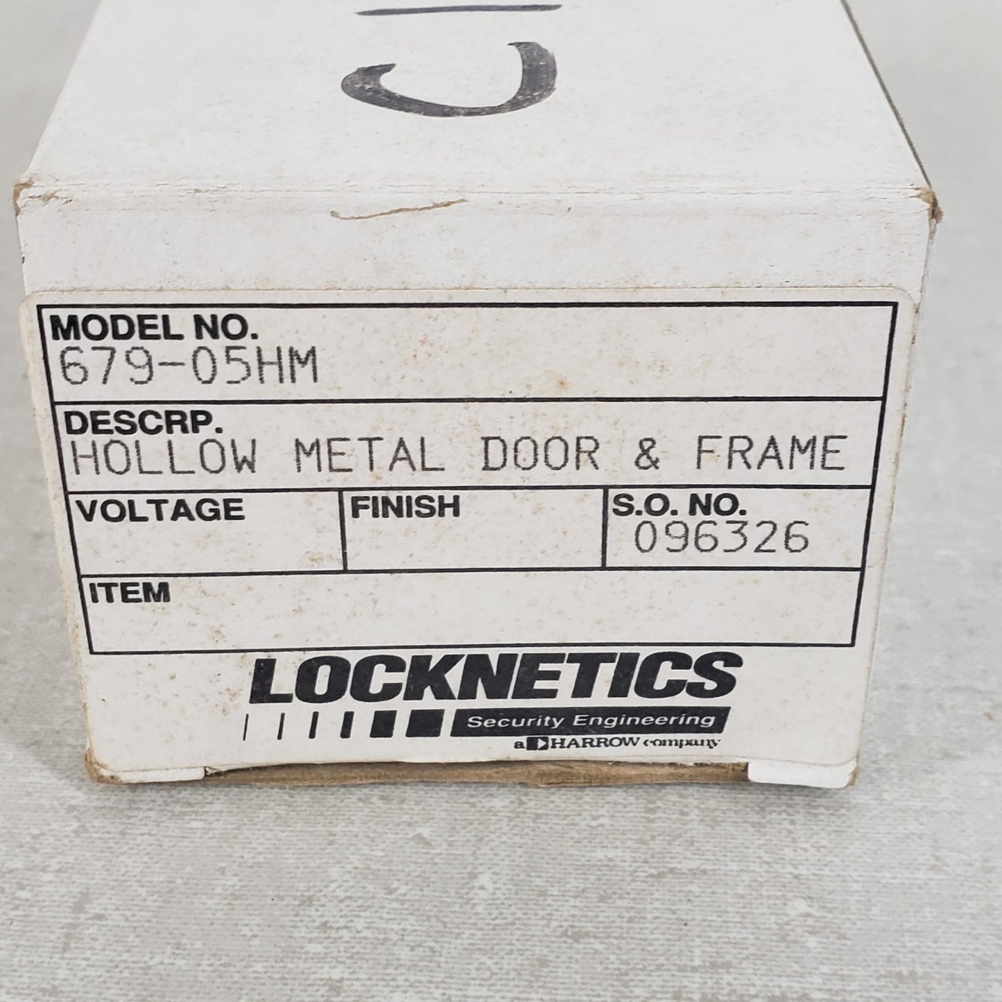 Locknetics 679-05HM Concealed Door Position Switch Hollow Metal Door And Frame