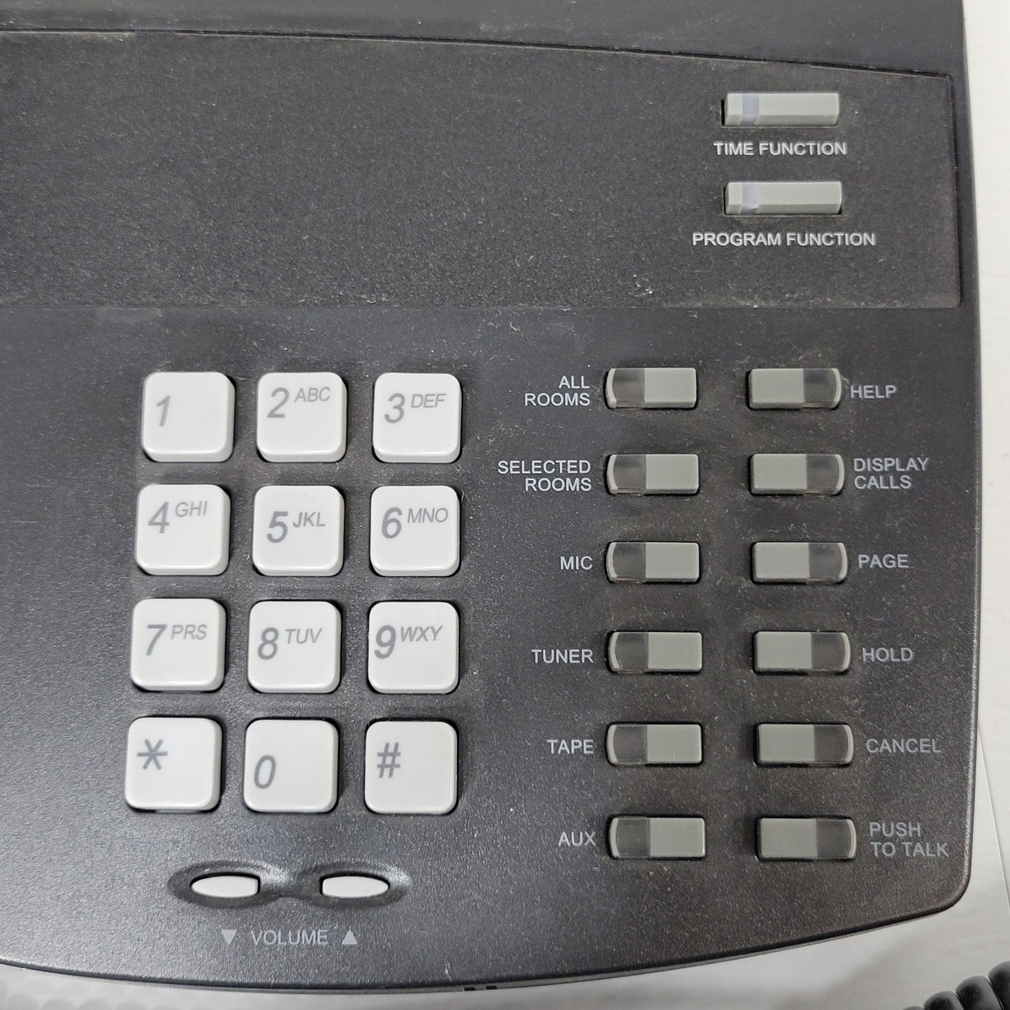 Telecor MCC-300 Master Control Console Desktop Digital Black Office Phone