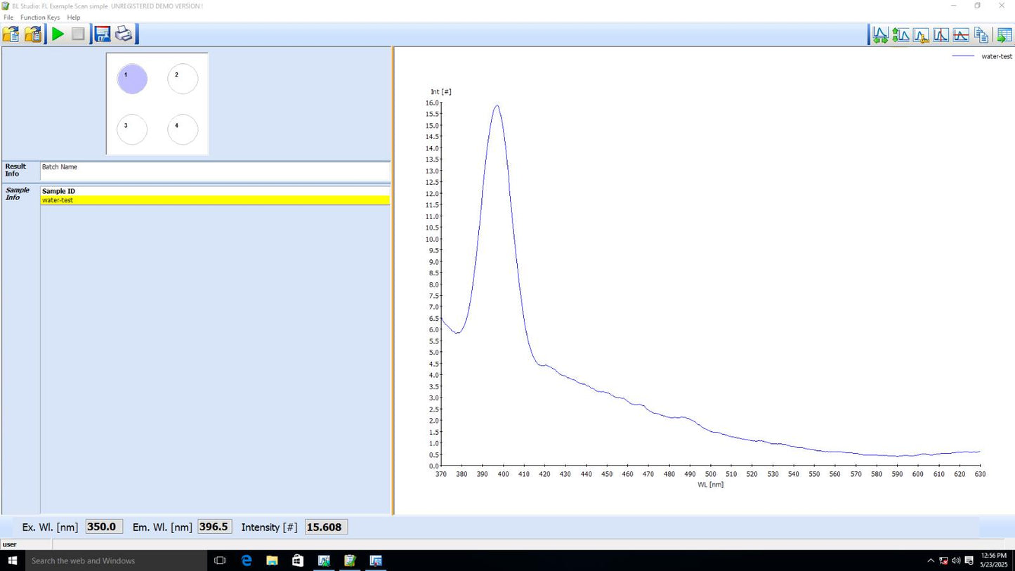 TESTED Perkin Elmer LS50B Fluorescence Luminescence Spectrometer w/ Control PC