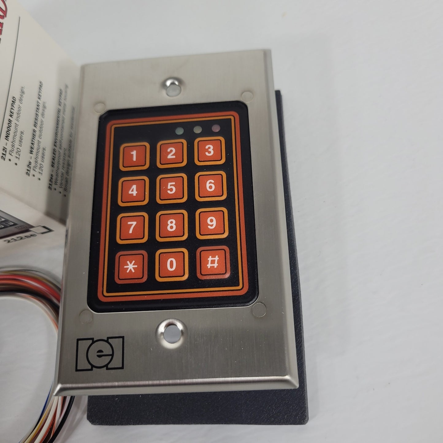 IEI 212w Door Gard Command & Control Weather Resistant Keypad Lock