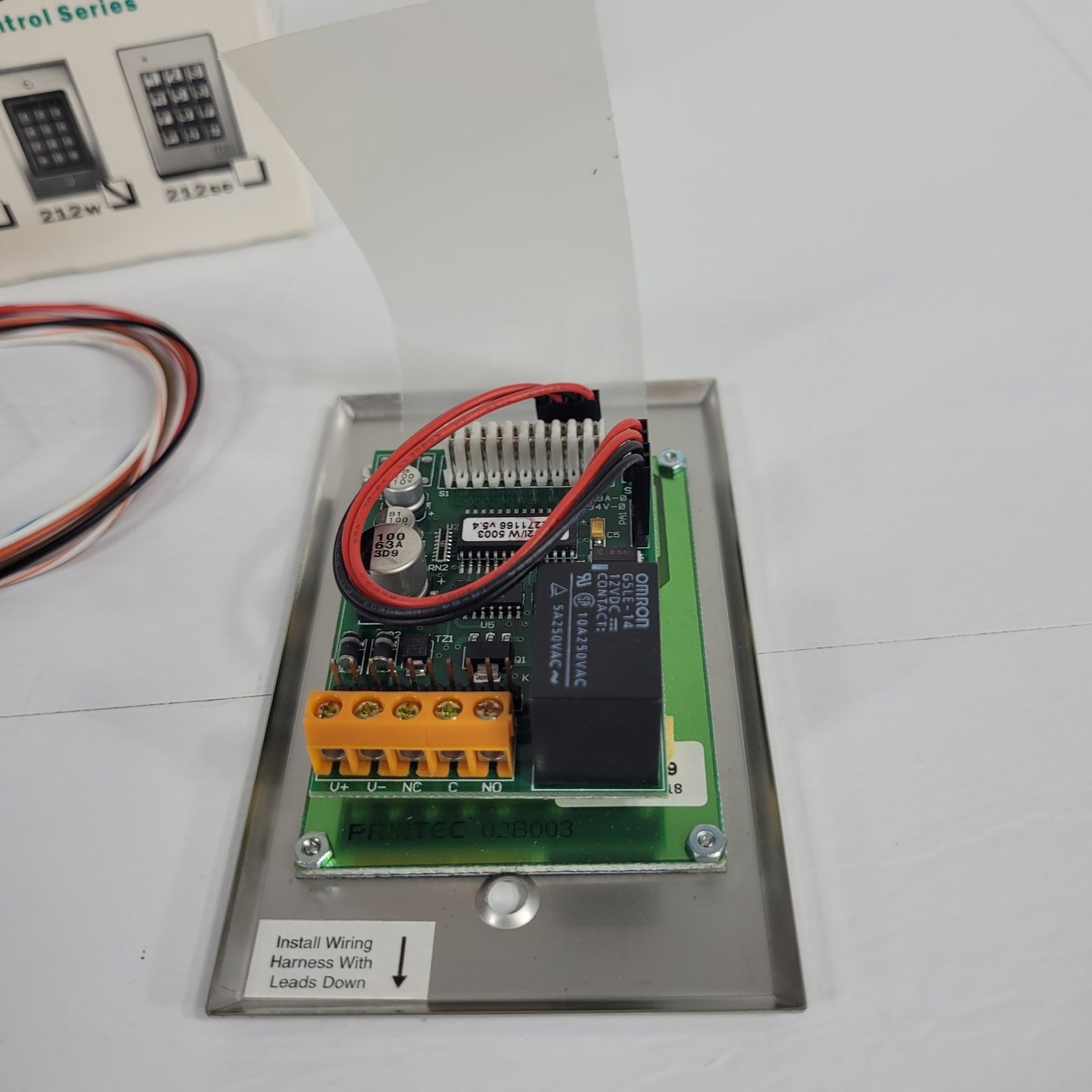 IEI 212w Door Gard Command & Control Weather Resistant Keypad Lock