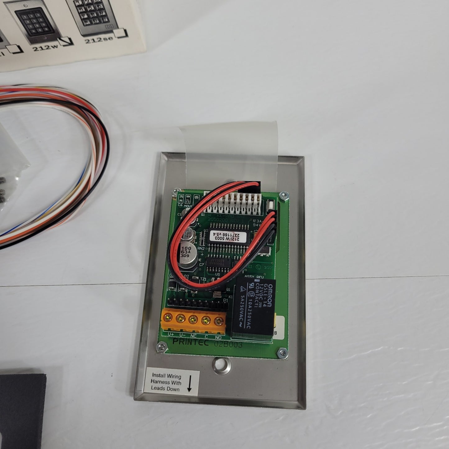 IEI 212w Door Gard Command & Control Weather Resistant Keypad Lock