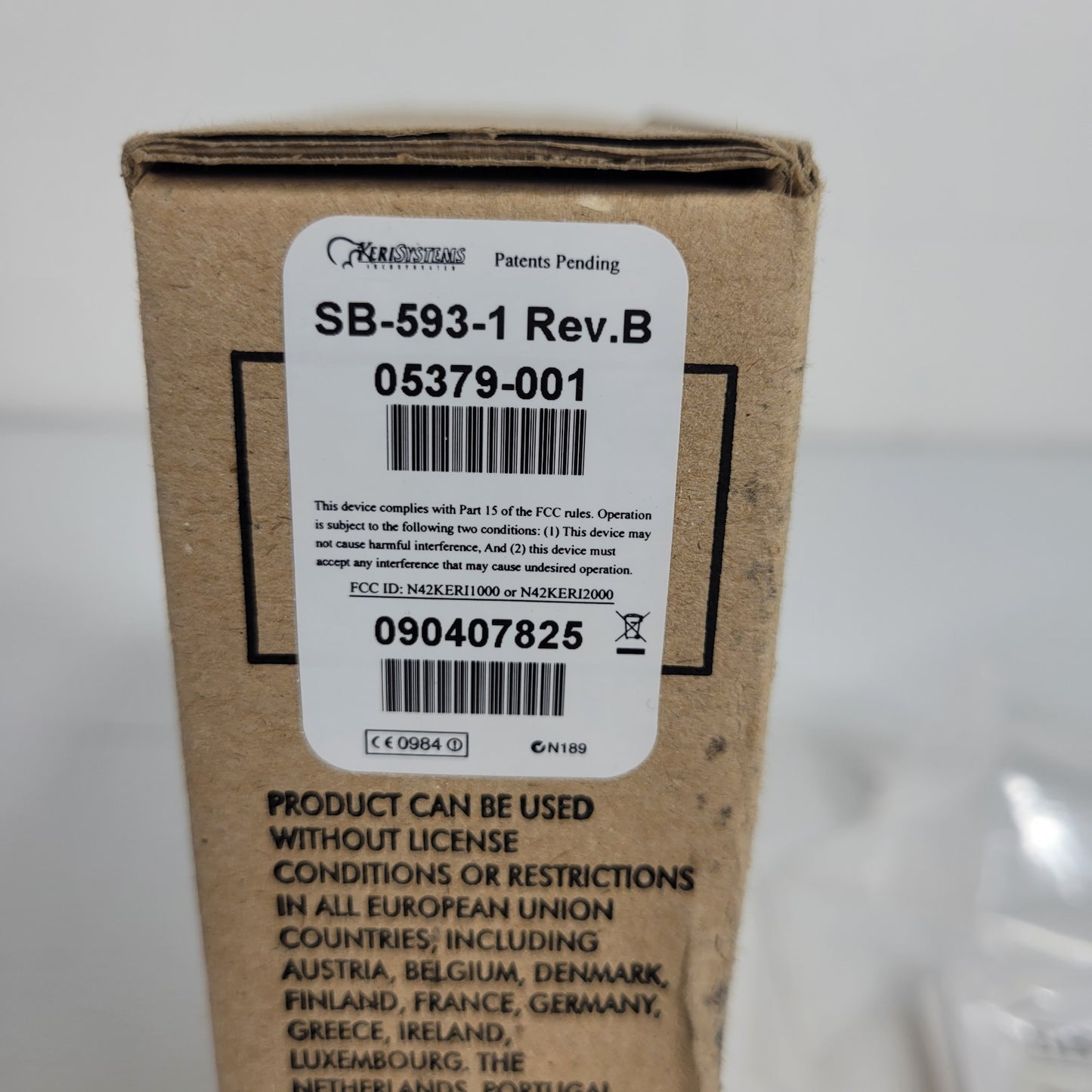 Keri Systems SB-593-1 Satellite Board Control Board 05379-001 Assy 04379-001