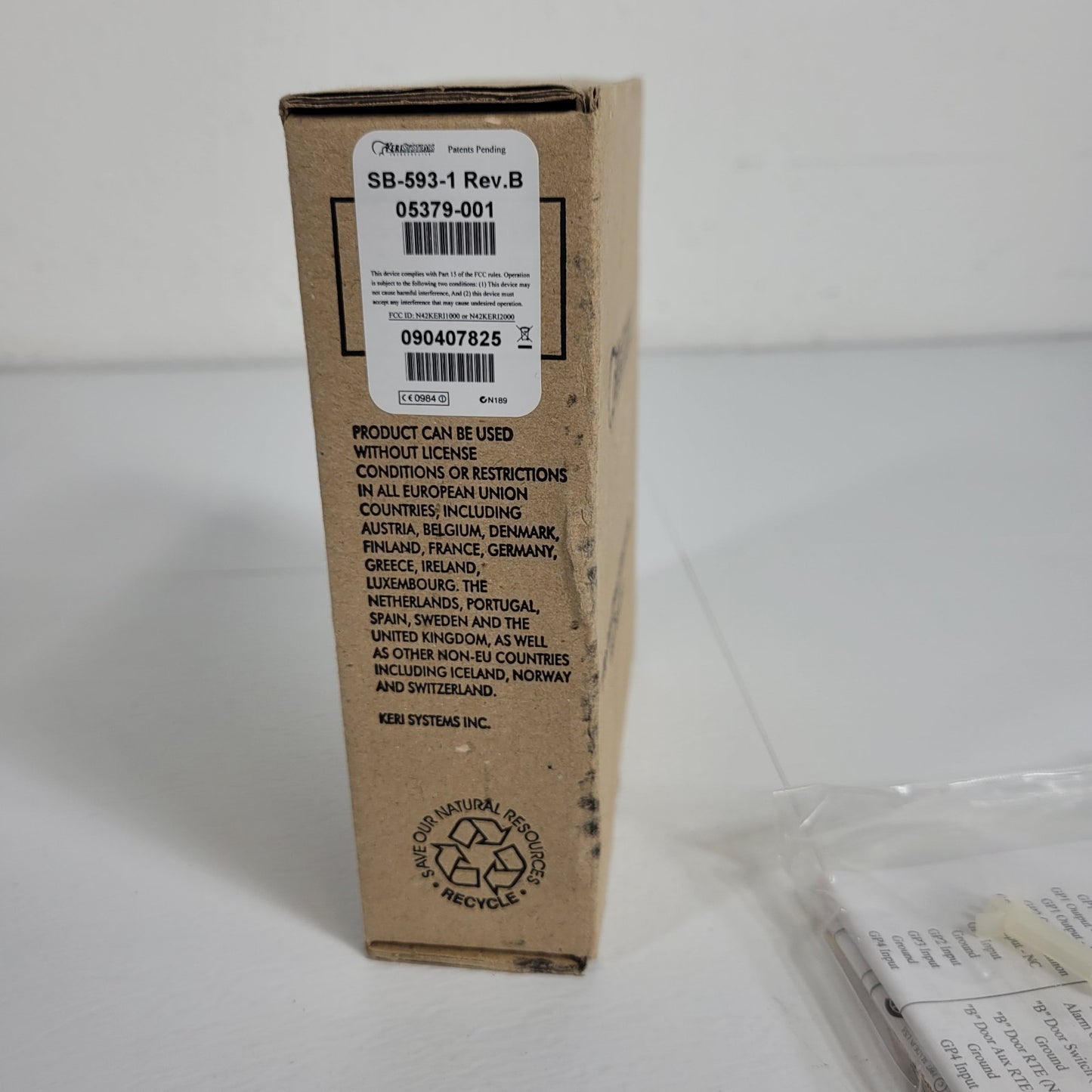 Keri Systems SB-593-1 Satellite Board Control Board 05379-001 Assy 04379-001