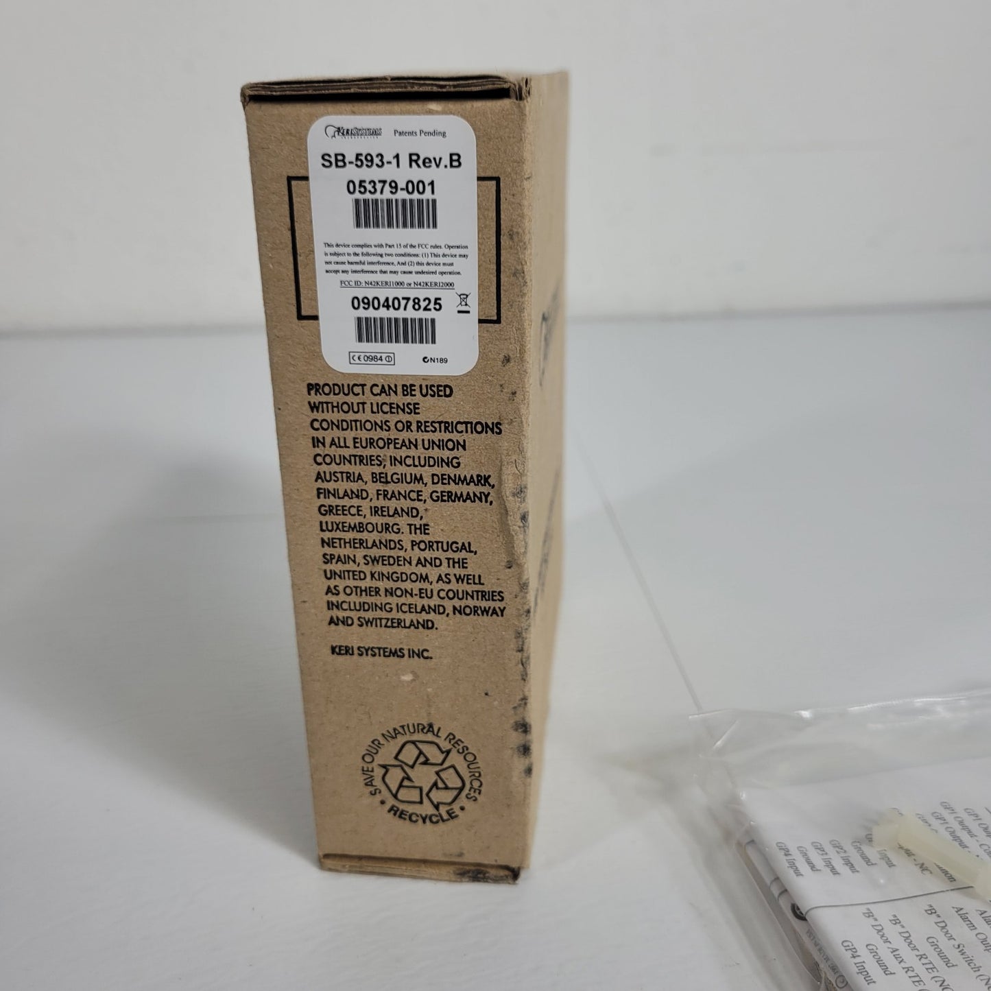 Keri Systems SB-593-1 Satellite Board Control Board 05379-001 Assy 04379-001