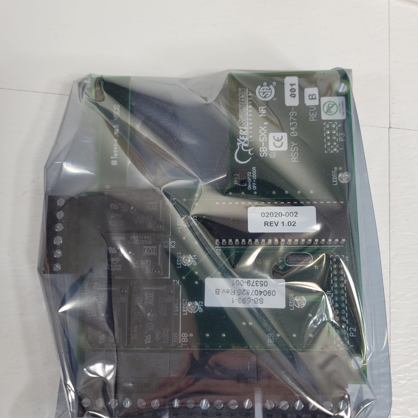 Keri Systems SB-593-1 Satellite Board Control Board 05379-001 Assy 04379-001
