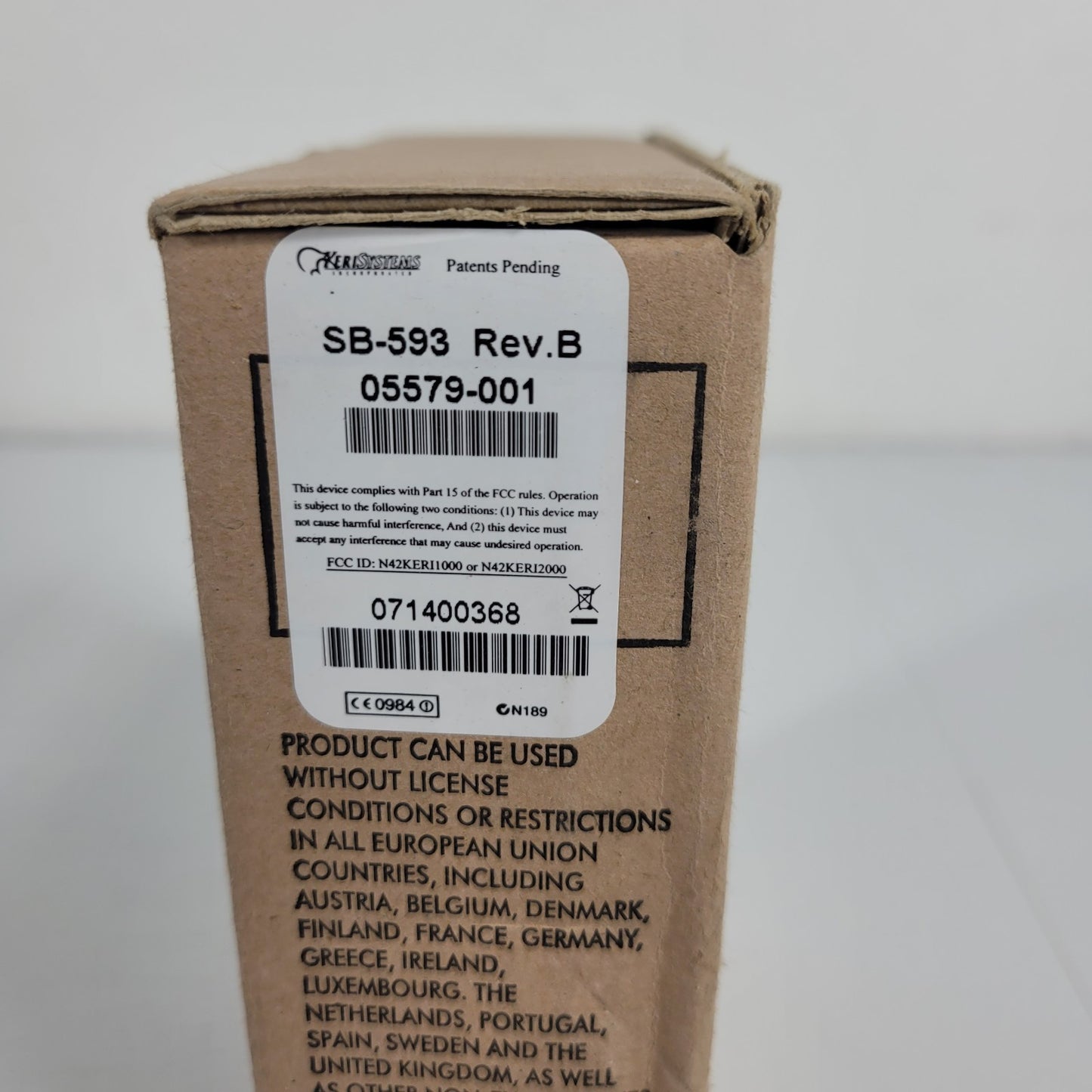 Keri Systems SB-593-1 Satellite Board  05379-001 Assy 04379-001