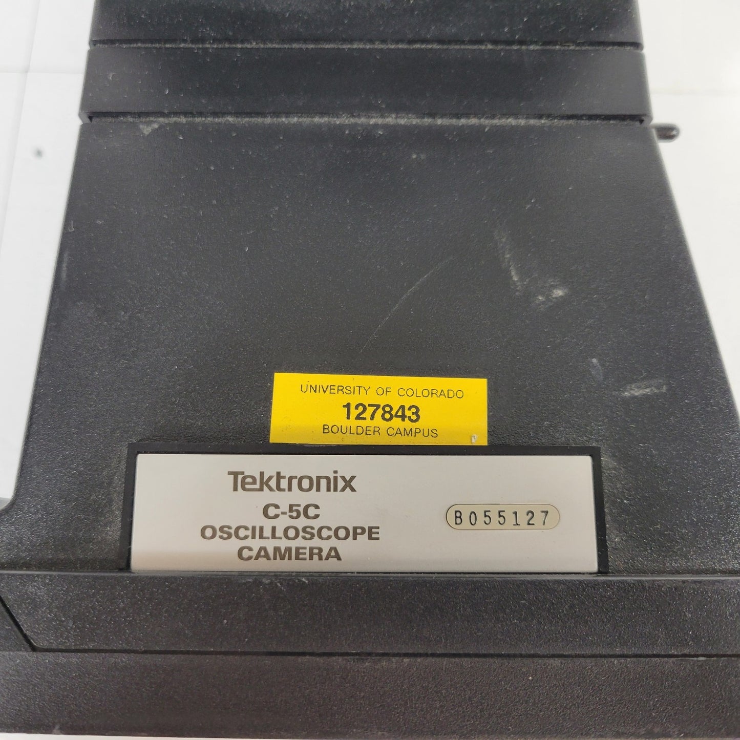 Tektronix C-5C B055127 Oscilloscope Film Camera Uses Polaroid Land Packfilm 4x3