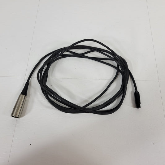 Shure Male XLR3 To Female Mini XLR TA3 12' Balanced Extension Microphone Cable