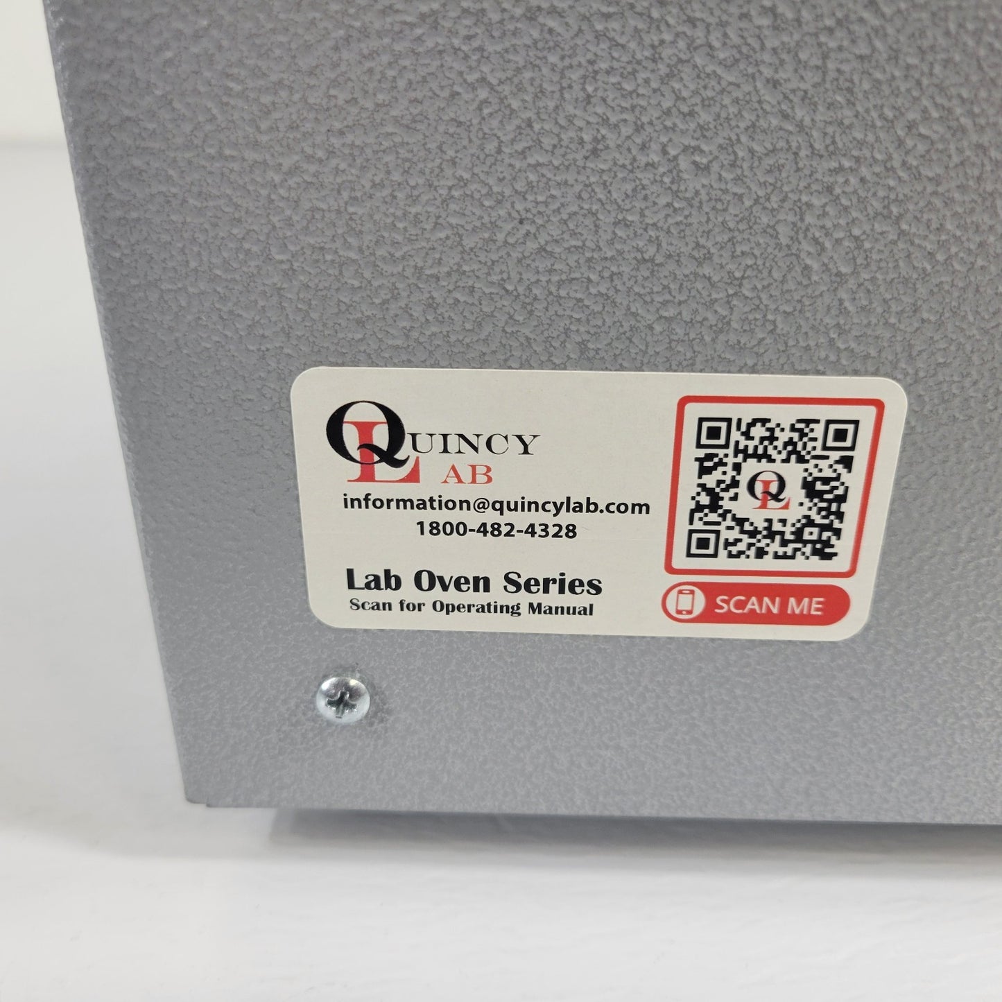 TESTED Quincy Lab 20GC Grav Convection Oven Furnace 1.27 CF Interior 750W