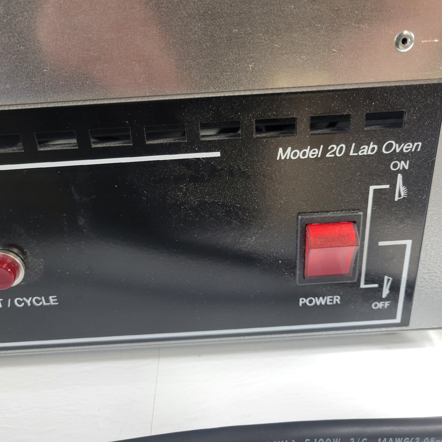 TESTED Quincy Lab 20GC Grav Convection Oven Furnace 1.27 CF Interior 750W