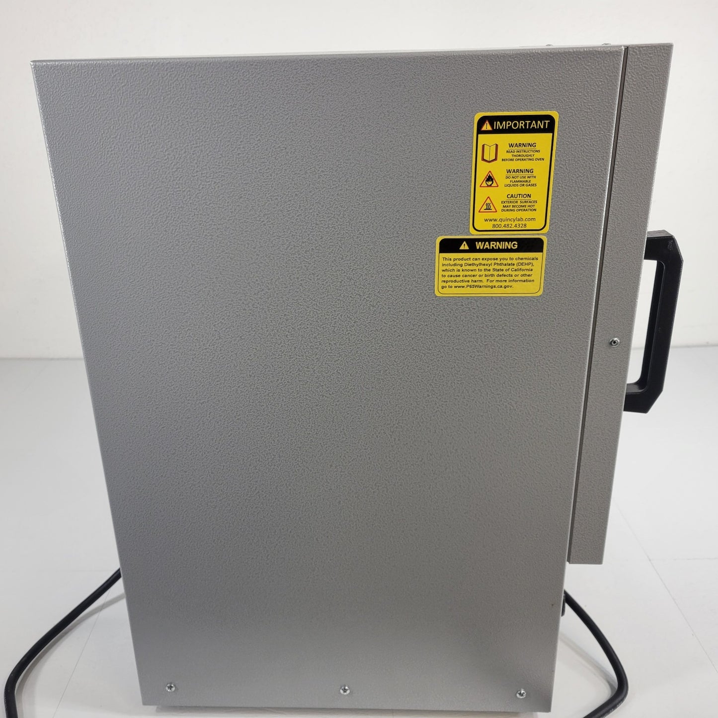 TESTED Quincy Lab 20GC Grav Convection Oven Furnace 1.27 CF Interior 750W