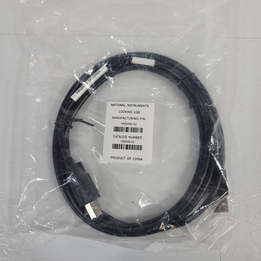 National Instruments 198506D-02 Locking USB Cable - USB A To Screw Lock USB B