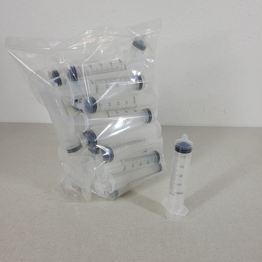 Becton-Dickinson BD EA301035 Luer-Lok Single Use Syringe 50mL, Pack of 40