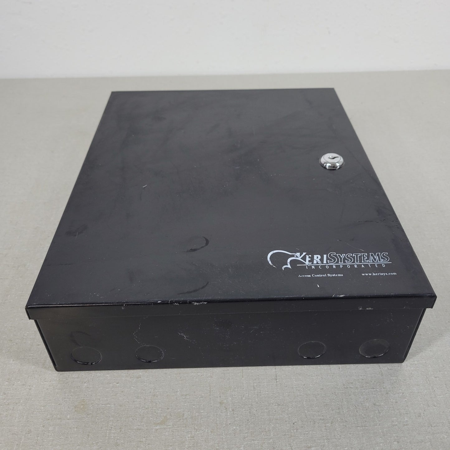 NO PCB METAL BOX ONLY Keri Systems PXL-500W Black Door Access Control Lockbox