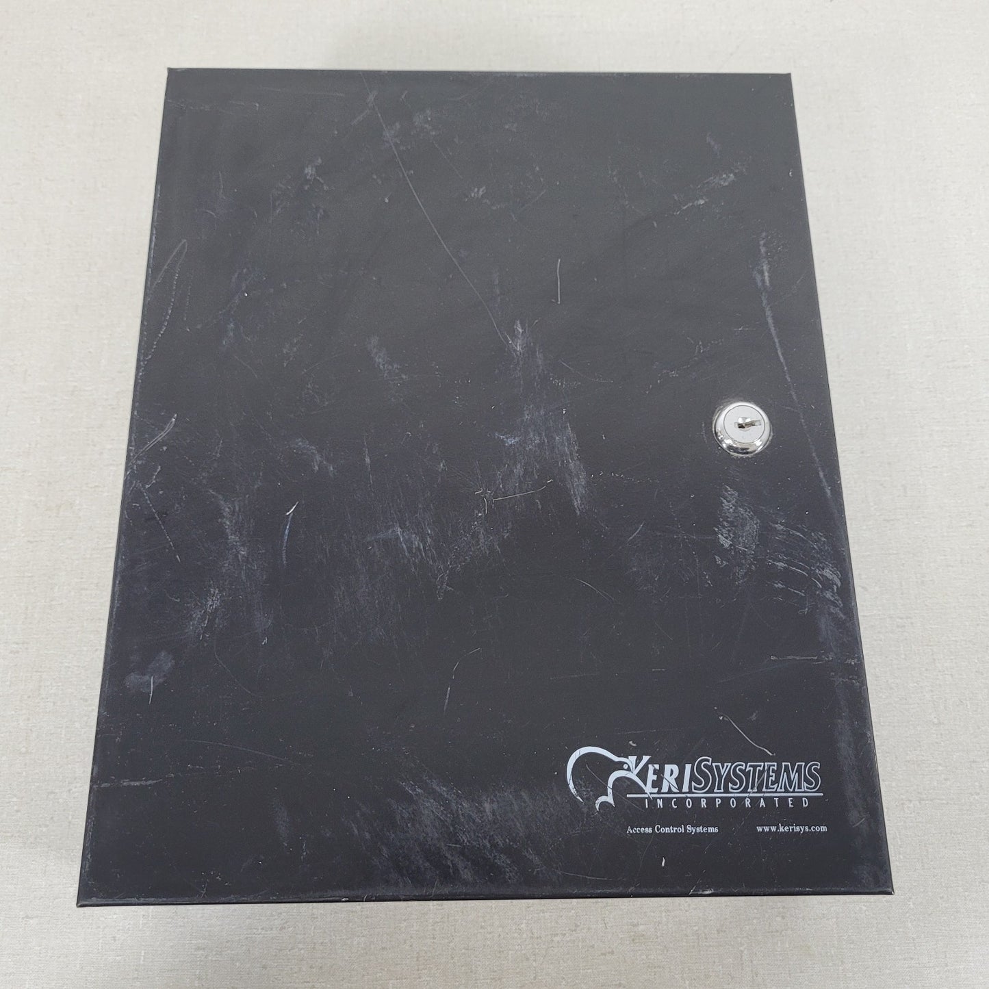 NO PCB METAL BOX ONLY Keri Systems PXL-500W Black Door Access Control Lockbox